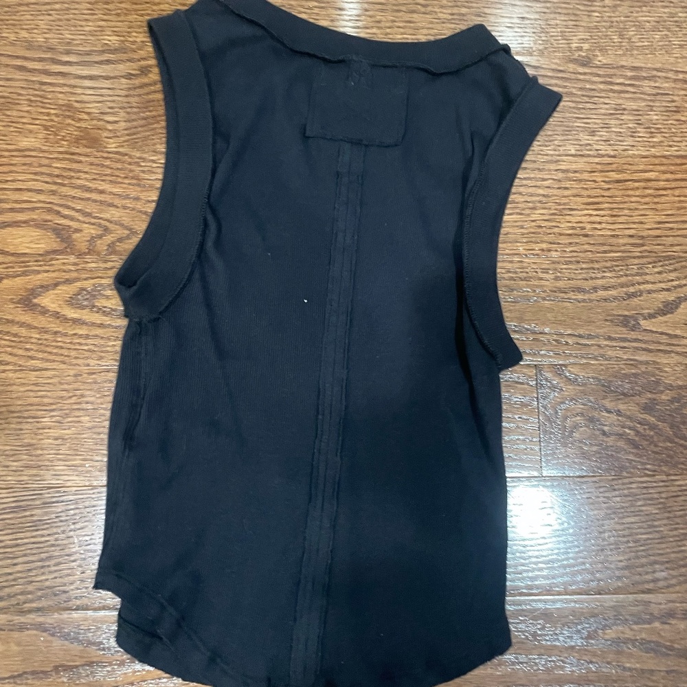 Free People Black Tank Top